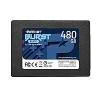 Твердотельный накопитель SSD 480 Gb SATA 6Gb/s Patriot Burst Elite PBE480GS25SSDR 2.5" 3D QLC