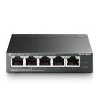 Коммутатор TP-LINK TL-SF1005P 5-Port 100Mbps c PoE (4-ports) 67W, үстел үсті