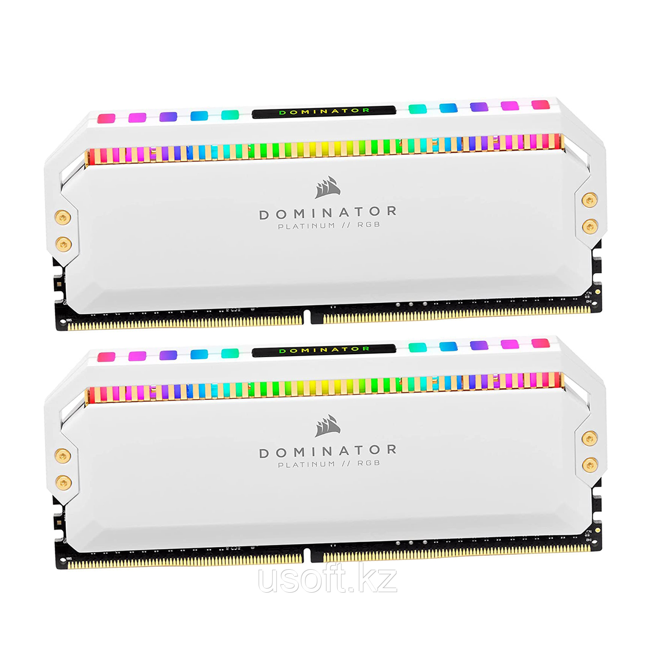 КОМПЛЕКТ МОДУЛЕЙ ПАМЯТИ CORSAIR DOMINATOR PLATINUM RGB, CMT16GX4M2E3200C16W (FOR AMD RYZEN & INTEL), DDR4, 16, фото 1