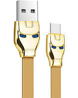 Кабель USB Type A - USB Type С Hoco U14 1.2 м золотистый