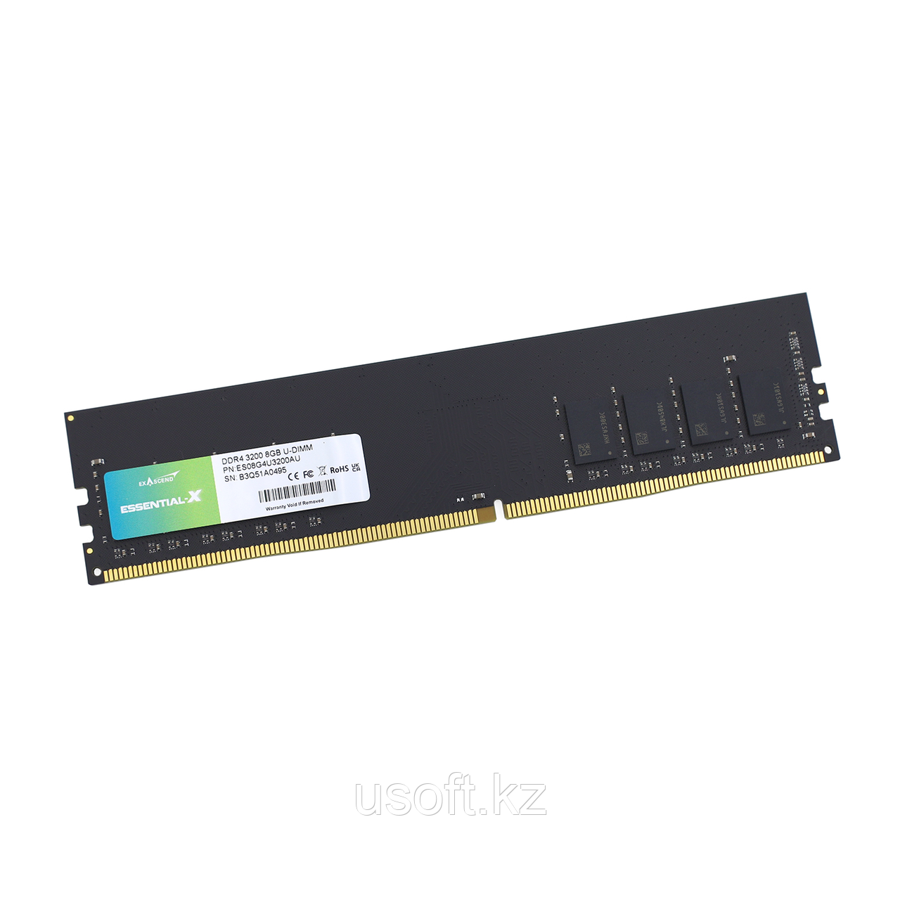 МОДУЛЬ ПАМЯТИ EXASCEND, ES08G4U3200AU, DDR4, 8 GB, фото 1
