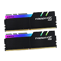 КОМПЛЕКТ МОДУЛЕЙ ПАМЯТИ G.SKILL TRIDENT Z RGB (AMD), F4-3200C16D-16GTZRX DDR4, 16 GB (FOR AMD RYZEN & RYZEN TH