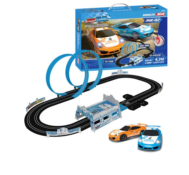Top Racer Электронный Автотрек с 2 машинками MR-02L