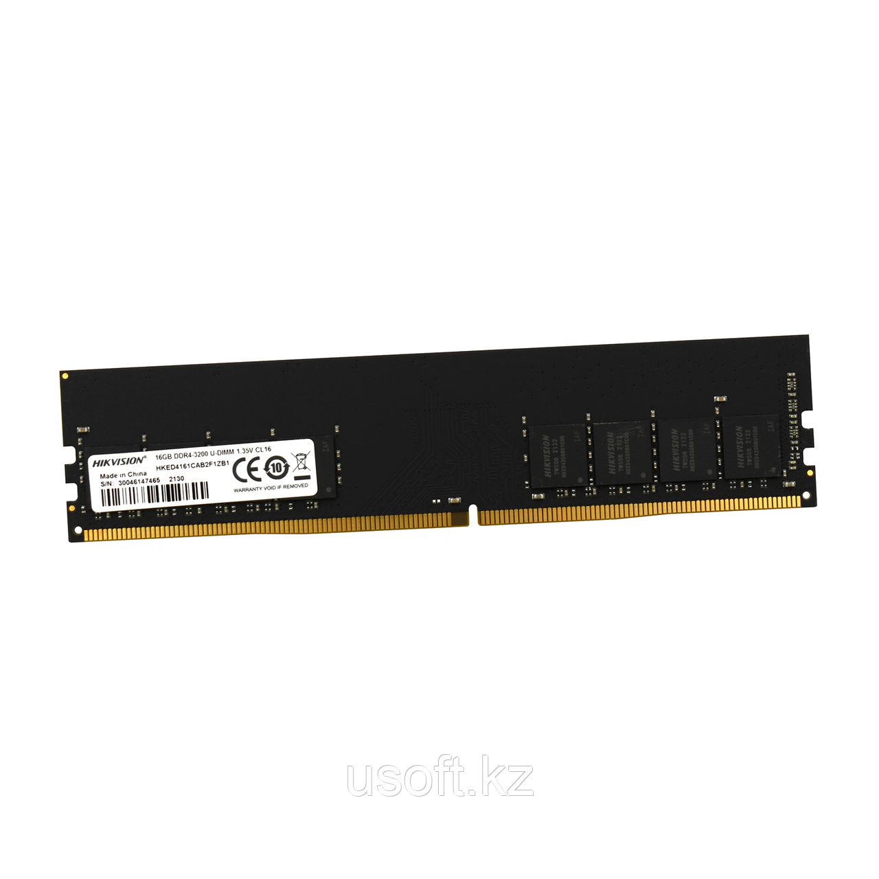 МОДУЛЬ ПАМЯТИ HIKVISION U1, HKED4161CAB2F1ZB1, DDR4, 16 GB