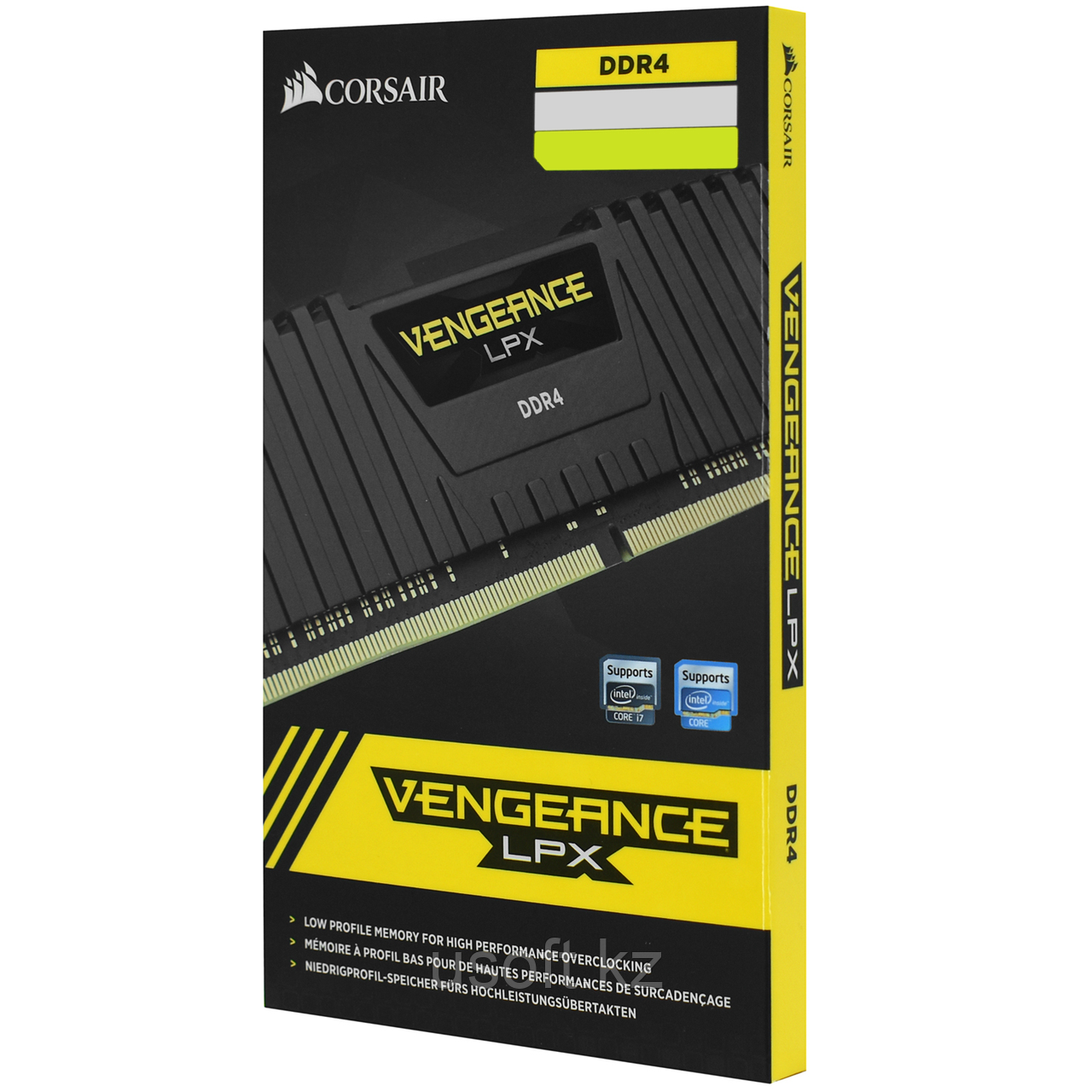 КОМПЛЕКТ МОДУЛЕЙ ПАМЯТИ CORSAIR VENGEANCE LPX, CMK32GX4M2E3200C16 DDR4, 32 GB, ЧЕРНЫЙ