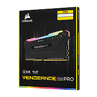 КОМПЛЕКТ МОДУЛЕЙ ПАМЯТИ CORSAIR VENGEANCE RGB PRO, CMW32GX4M2E3200C16, DDR4, 32 GB