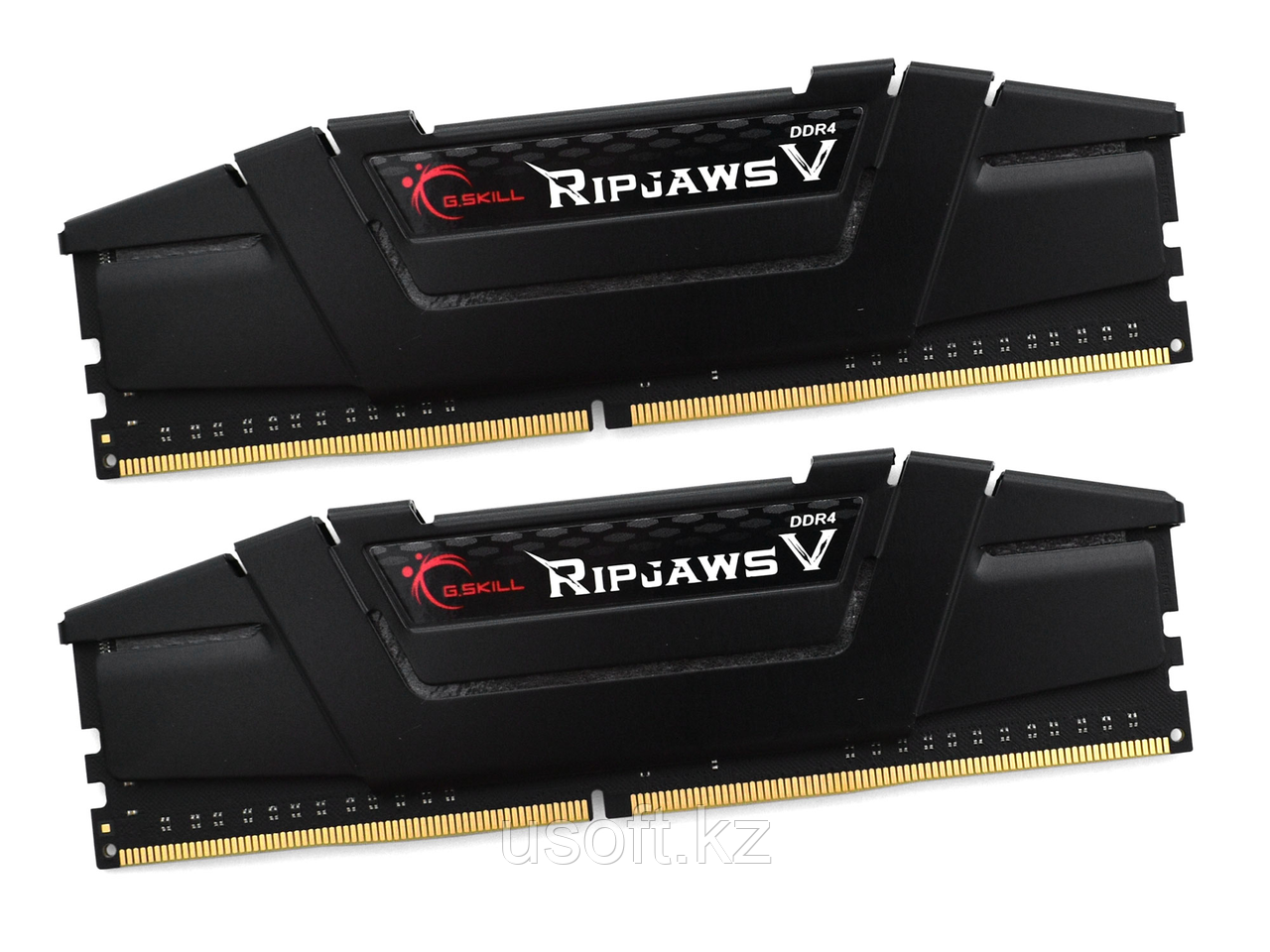 КОМПЛЕКТ МОДУЛЕЙ ПАМЯТИ G.SKILL RIPJAWS V [F4-3200C16D-32GVK] DDR4, 32 GB, BLACK, фото 1