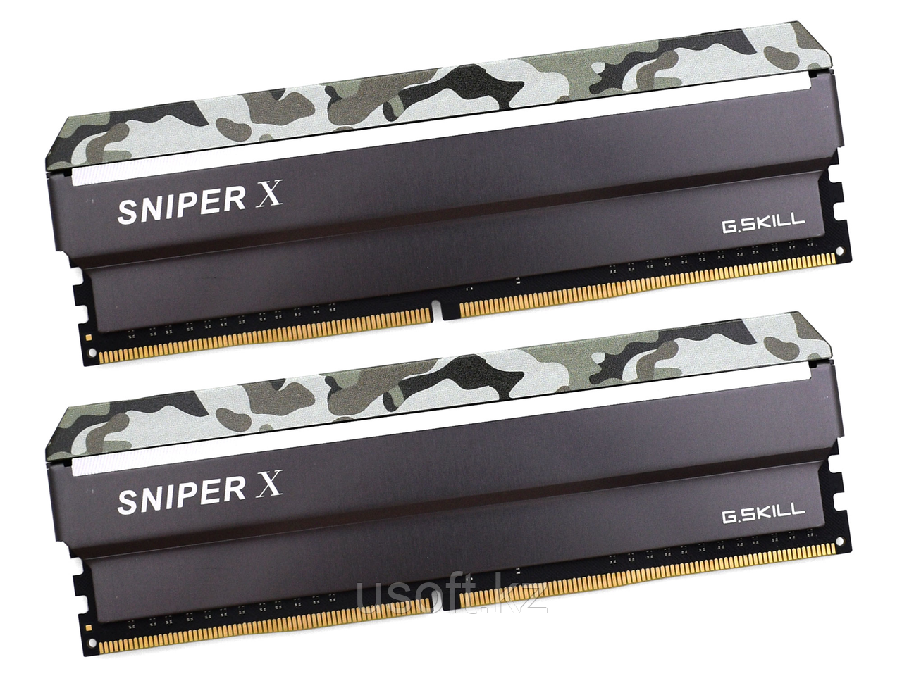 КОМПЛЕКТ МОДУЛЕЙ ПАМЯТИ G.SKILL SNIPER X F4-3200C16D-32GSXFB, DDR4, 32 GB, URBAN CAMO