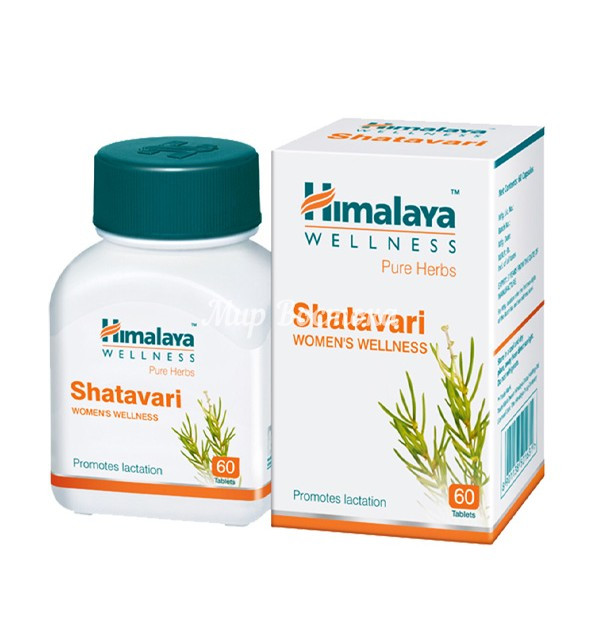 Средство для женского здоровья Шатавари Shatavari Himalaya (60 таблеток, Индия), фото 1