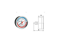 Термоманометр profactor 1/4 (PF SG 873-10)