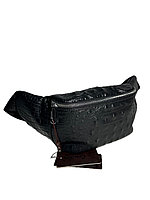 Повседневная сумка на пояс, экокожа (высота 12 см, ширина 22 см, глубина 5 см)