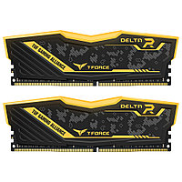 Оперативная память Team Group DELTA R TUF RGB YELLOW 16Gb(8x2) DDR4, 3200MHz, 1.35V (TF9D416G3200HC16FDC01)