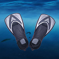 Ласты тренировочные для плавания серые GF0293A 36-39 р
