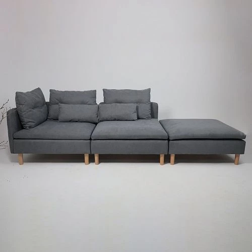 LINTU диван,ткань Prince Ash,серый - фото 2 - id-p116635799