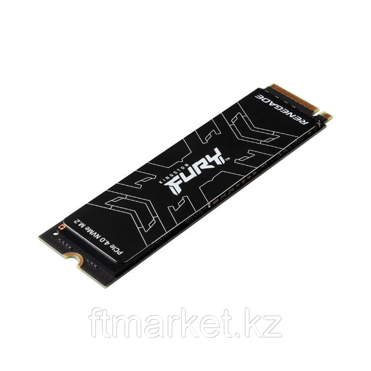 Твердотельный накопитель SSD 500 Gb M.2 2280 Kingston Fury Renegade SFYRS/500G NVMe PCIe 4.0 NVMe - фото 1 - id-p116180039