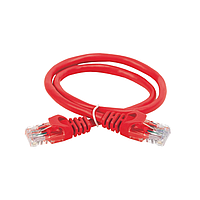 Патчкорд Cat.5e OK-UTP-RJ45-0,5м-R LSZH (Красный)