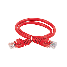 Патчкорд Cat.5e OK-UTP-RJ45-1м-R LSZH (Красный)