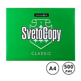 Бумага "Svetocopy", А4,80 гр/м2, 500 листов в пачке