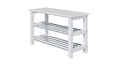 МИЧА (Чусиг) скамейка с местом для хранения обуви 85х34,белый