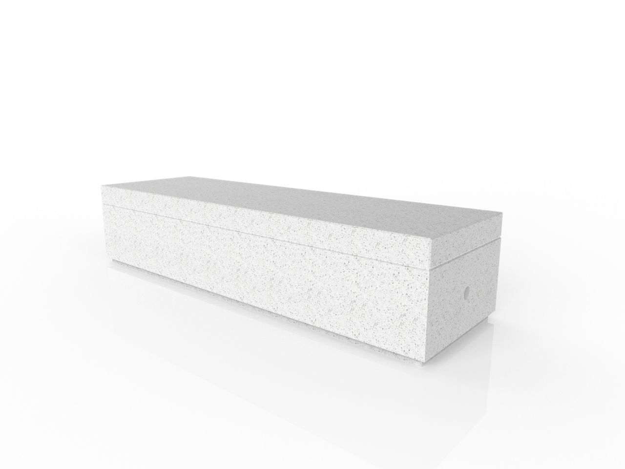 Скамейка из композитного мраморного камня JOTA, модель JAILAU TAS, фото 1