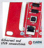 8/4-Канальный реверсивный настольный 19-дюймовый модуль питания напряжением 8 кВ/3 мА R1470ET, фото 3