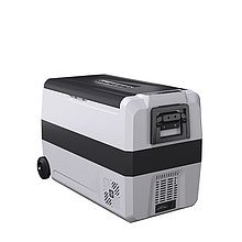 Alpicool T50, Двухкамерный 12/24/220V Компрессорный автохолодильник морозильник