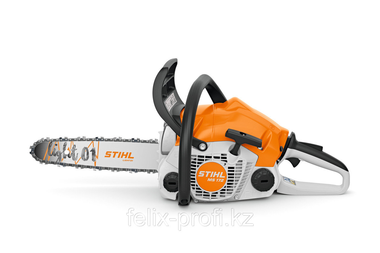 Бензопила MS 172 STIHL  Шина 40 см.; цепь 55 зв. 3/8Р (1,3); защитный кожух. Раб.объем 31,8 см³, мощность 1,, фото 1