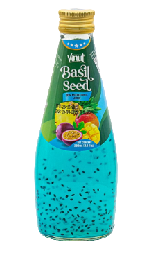 Нектар Vinut Basil Seed Тропические фрукты с семенами базилика 290 мл / Вьетнам
