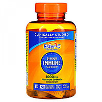 Витамин C, Ester-C, Nature's Bounty, 1000 мг, 120 вегетарианских таблеток