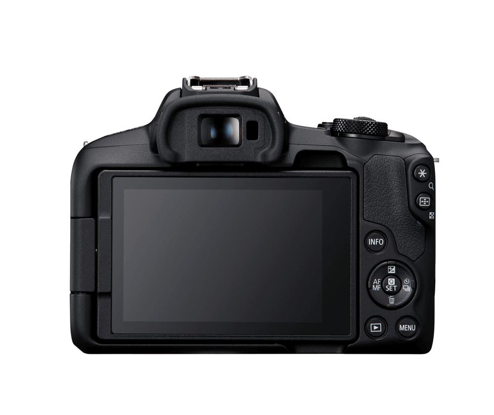 Фотоаппарат зеркальный цифровой Canon EOS R50 черный + объектив RF 18-45 мм S SEE - фото 1 - id-p114437811