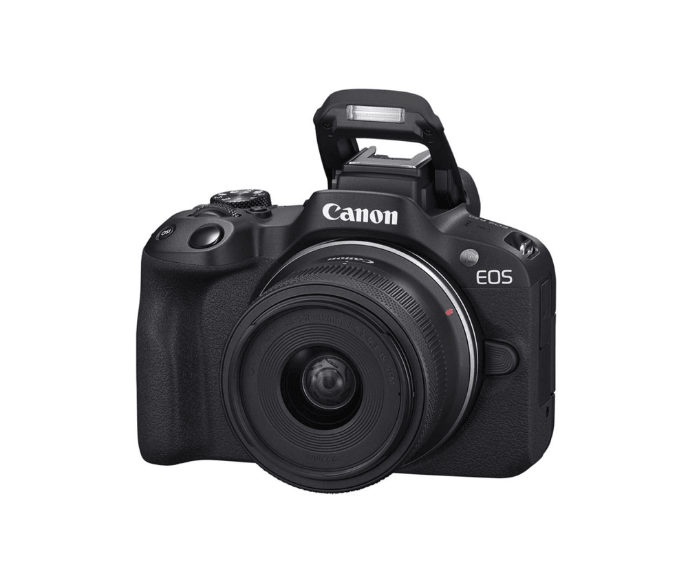 Фотоаппарат зеркальный цифровой Canon EOS R50 черный + объектив RF 18-45 мм S SEE - фото 2 - id-p114437811