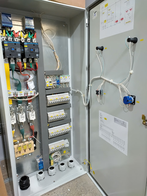 Шкаф управления уличным освещением И710-9601-4374 250А 50кА 400/230В IP54 фотореле/таймер учет IEK, фото 1