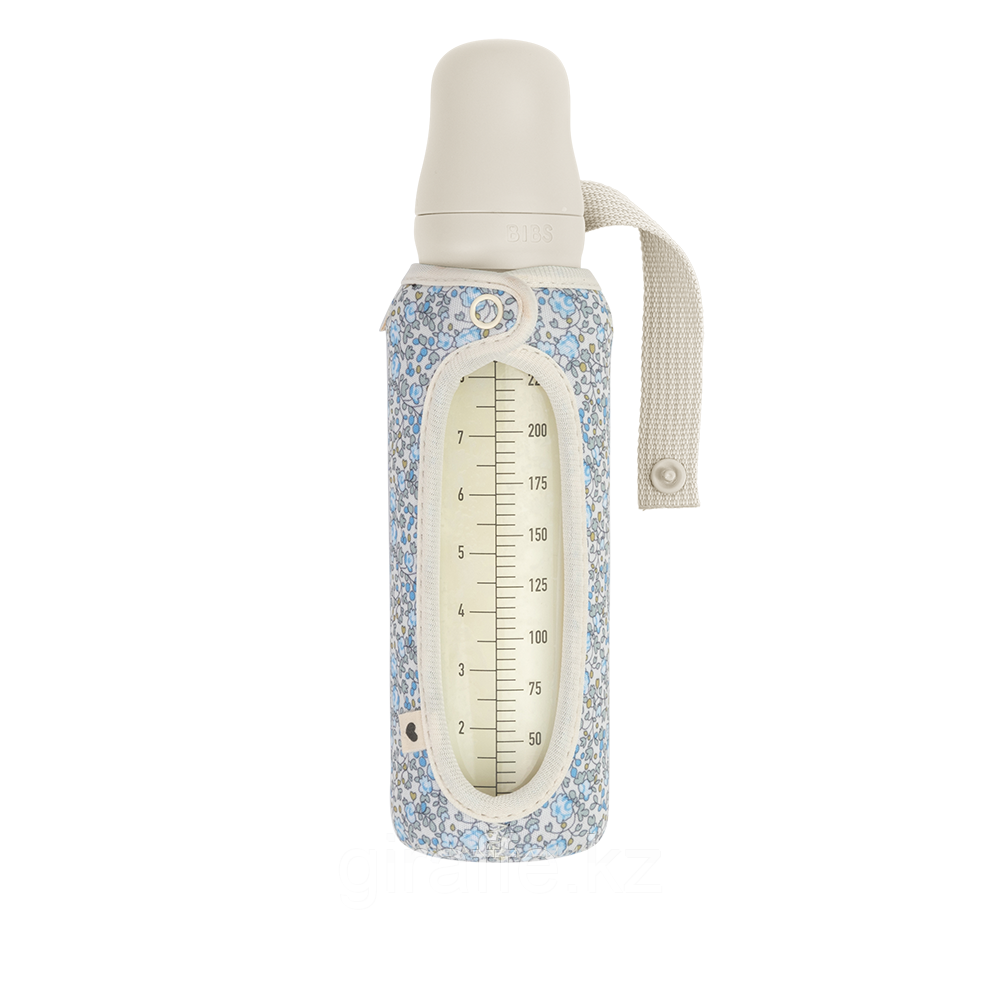 Чехол для бутылочки 225 мл BIBS x LIBERTY Baby Bottle Sleeve Large - Eloise Ivory