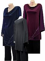 Женская Вечерняя Туника Шифоновая