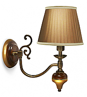 Бра (№2,плафоны зеленые,фурнитура золото)