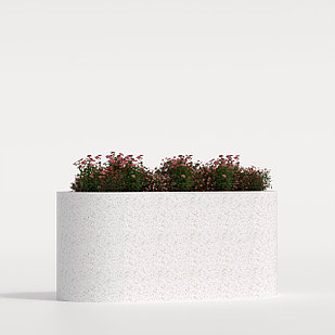 Вазон из композитного мраморного камня JOTA, модель TERRA 100