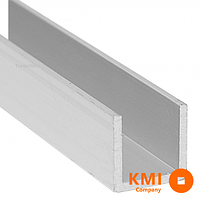 Швеллер алюминиевый 440099 17х20х4 мм АМг6 (1560) ГОСТ 13623-90 прессованный