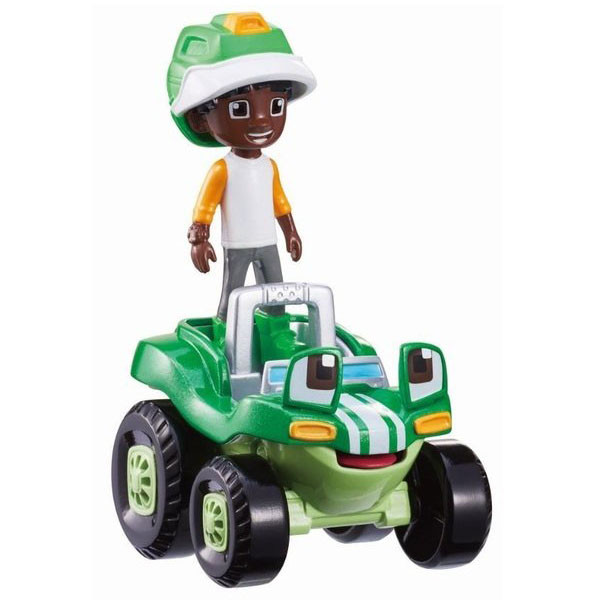 Rev & Roll Металлическая машинка с фигуркой Оуен и Крэш, фото 1