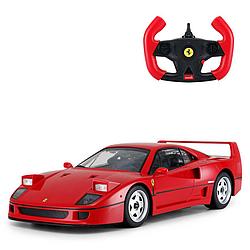 Rastar Радиоуправляемая машинка Ferrari F40, Красная 1/14