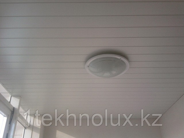 Реечный подвесной потолок A100AS белый матовый - фото 1 - id-p706389