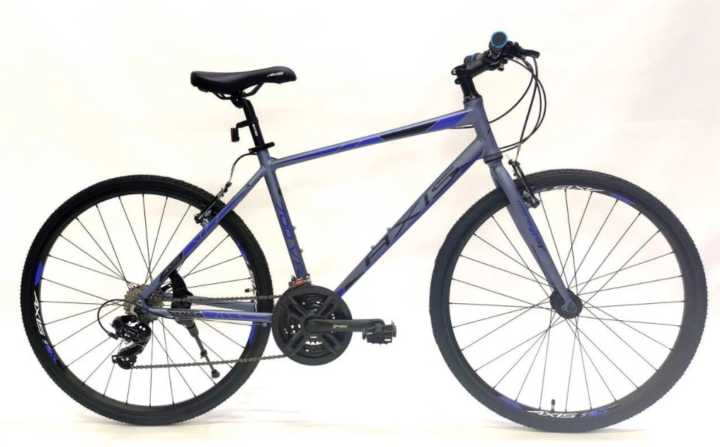 Городской велосипед AXIS 700 V grey-blue (2021)