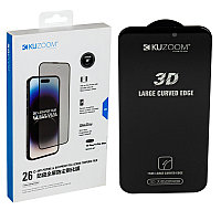 Защитное стекло Apple iPhone 15 Plus/14 Pro Max (6.7") Kuzoom, Edge Glass Film, Privacy