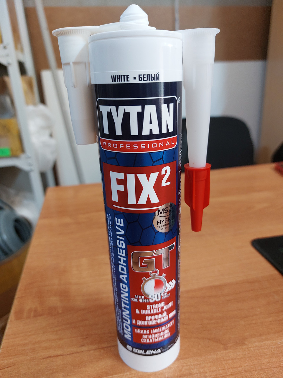 Tytan Professional FIX 2 GT клей Монтажный, белый, 290 мл, фото 1