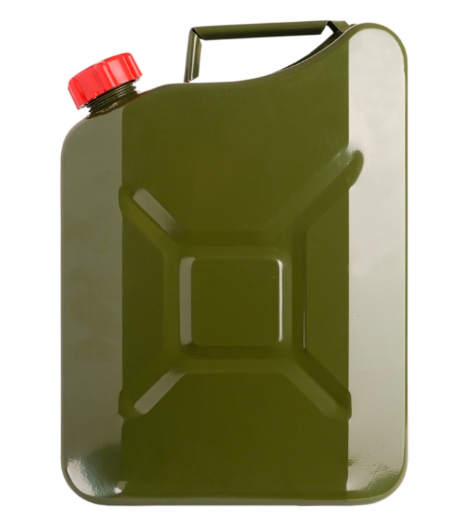 KAN-700 (10L) Канистра стальная "AUTOPROFI", вертикальная, антикоррозийное покрытие, толщина стенки