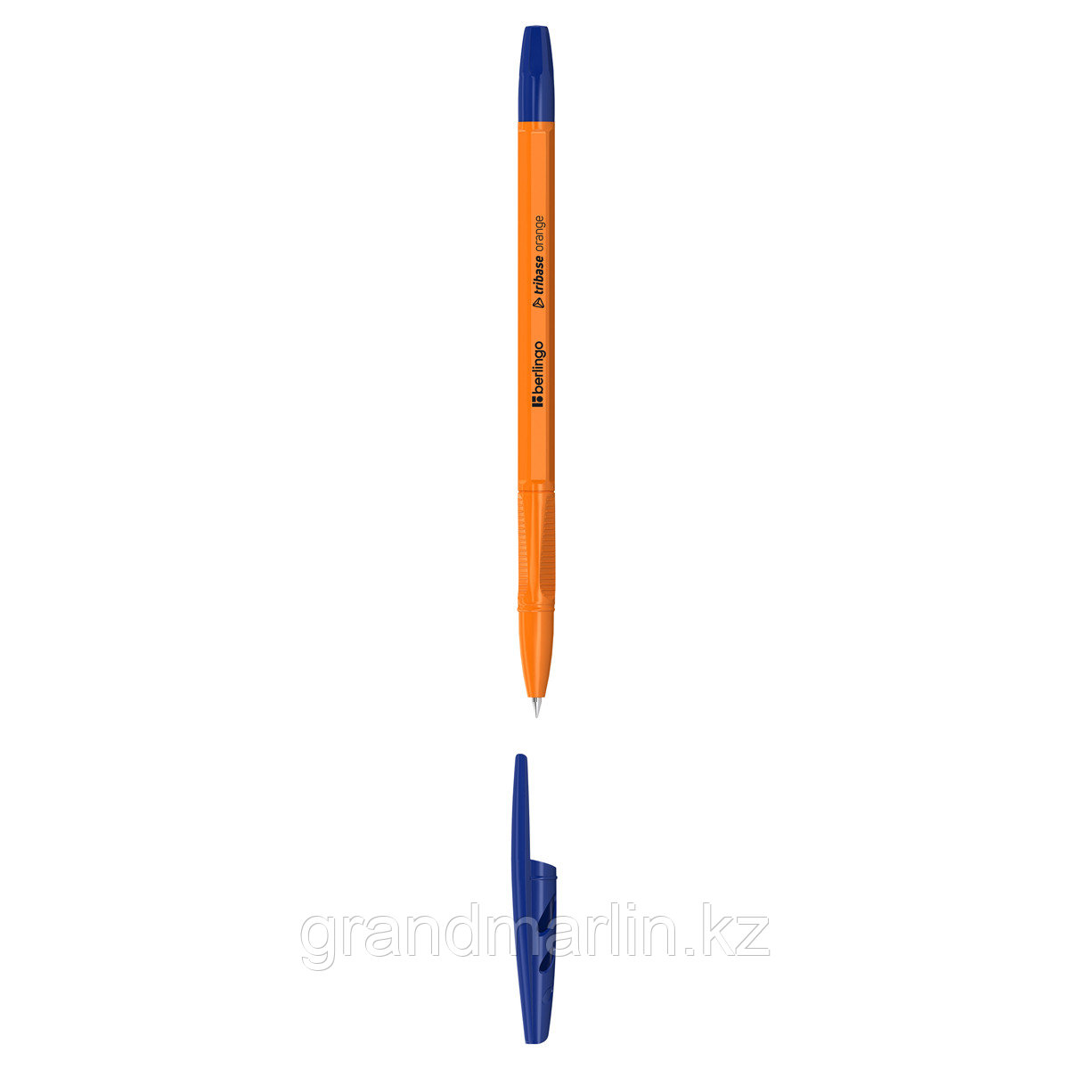 Ручка шариковая Berlingo "Tribase Orange" синяя, 0,7мм, фото 1