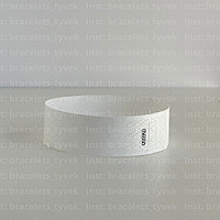 Контрольные (бумажные) браслеты Tyvek Белый
