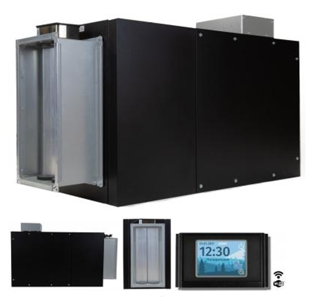 Приточная установка с воздушным клапаном Turkov CAPSULE 4100 E, фото 1