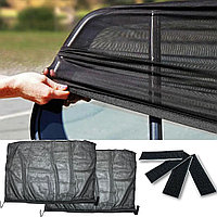 Шторка для машины москитная сетка квадратные черная