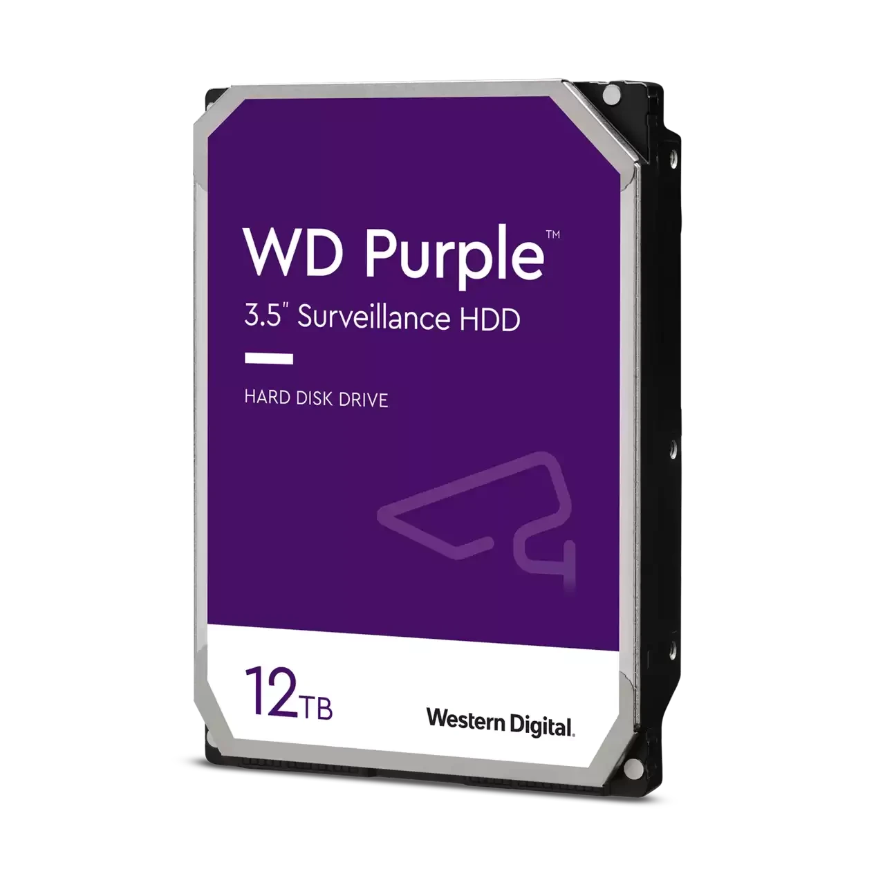 Жесткий диск для видеонаблюдения HDD 12Tb Western Digital Purple Pro WD121PURP