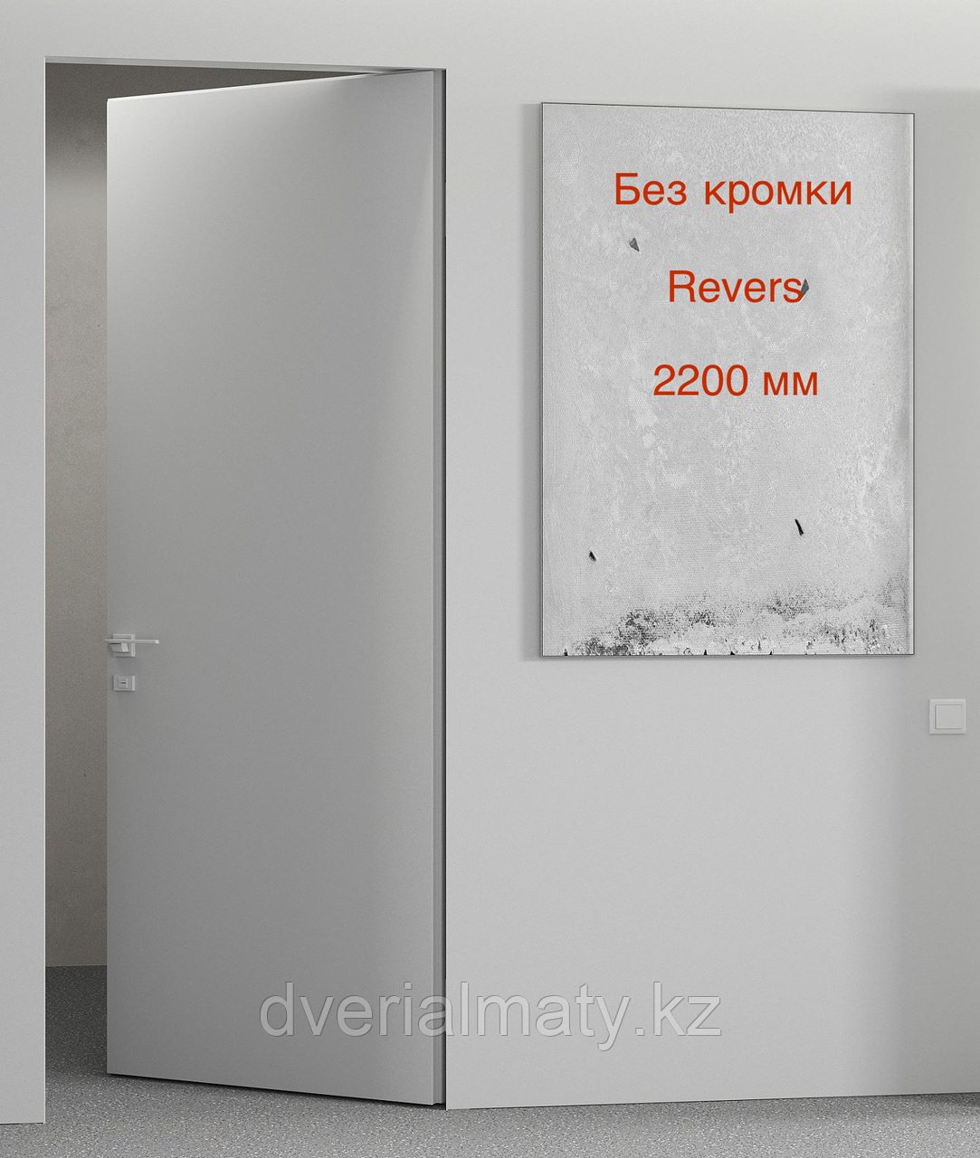 Дверь скрытого монтажа  invisible Revers BWD Pro 2,20 ABS